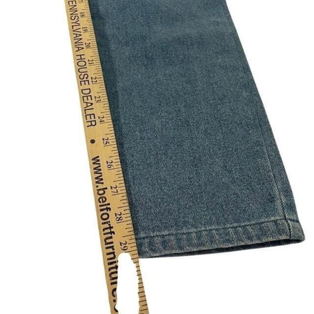 Dry Goods Company Jeans Woman Sz 6 Dog Embroidery High Rise Animal 90s Retro - Picture 9 of 9